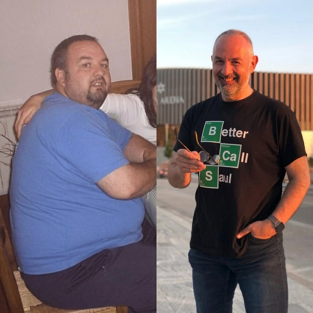Ángel Rueda, antes y después