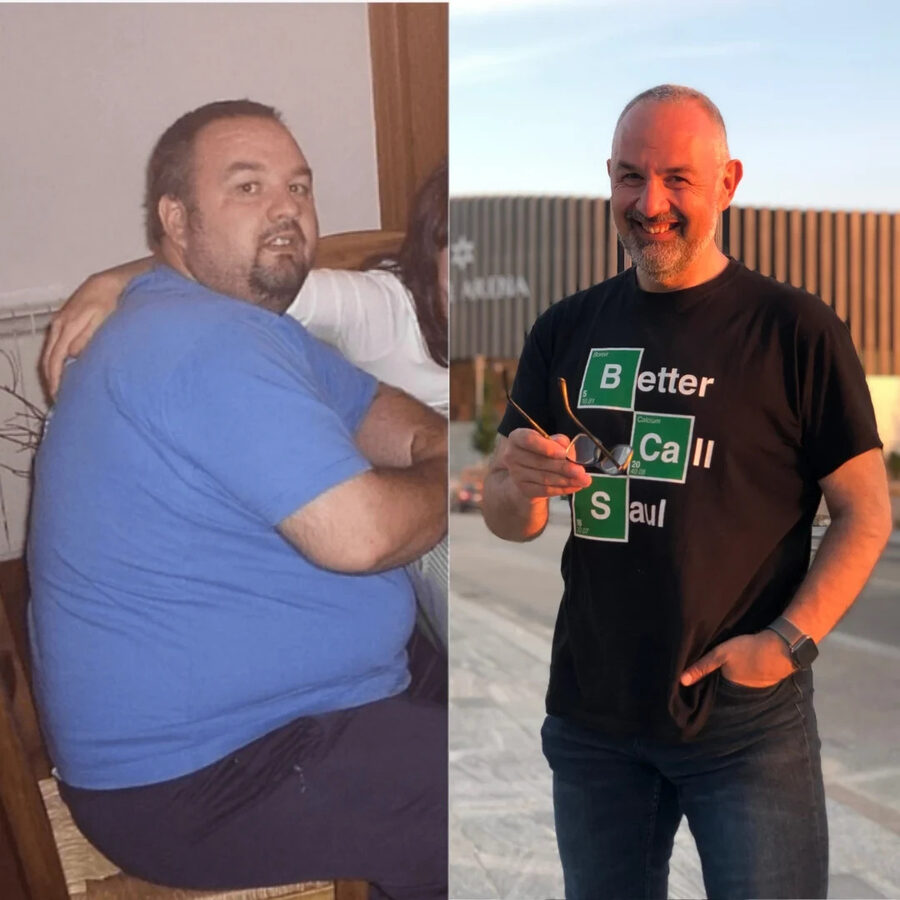 Ángel Rueda, antes y después: nunca es tarde